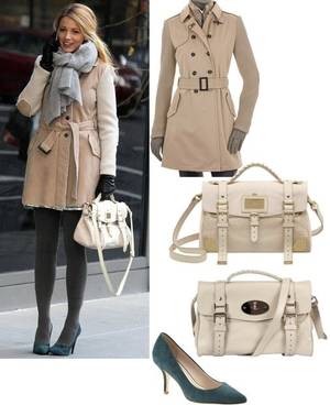 gossip girl office sex - Serena Van Der Woodsen Gossip Girl Winter Outfit Jacket