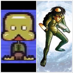 Japanese Kappa Porn - Theorycould green dude be modeled after a Japanese kappa. Maybe he is an  armless kappa. They both have a beak and the white line on the head might  be a ...