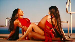 Lesbian Nude Beach Porn - Cardi B and Megan Thee Stallion Are Scissoring in \