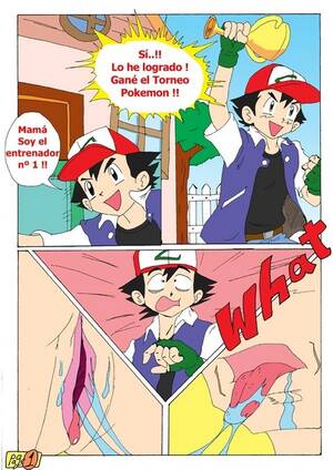 Delia Pokemon Sex Comic - Ash x Delia â€“ Pokemon XXX - ReyComiX.com
