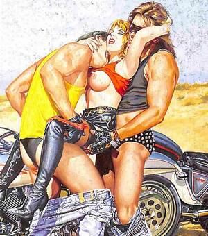 naked biker cartoons - Badass Biker Boyfriend - ErosBlog: The Sex Blog
