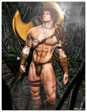 Gay Oral Sex Fantasy Art - Male Bondage Fantasy Art | BDSM Fetish