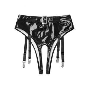 Lingerie Clips - High Waist Crotchless Briefs And Pvc Panties With Garter Clips Sexy Lingerie  For Women, Clubwear And Thong Underwear 230817 From Qiyue10, $11.49 |  DHgate.Com