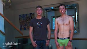 lend a hand - Young Straight Climbing Ace Jerry Brings his Cousin Henry to Lend a Hand!