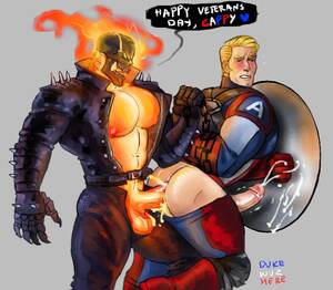 ghost rider hentai - Ghost Rider Gay Porn Cartoon | Gay Fetish XXX