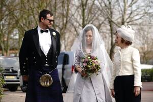 Bride Forced Porn - Julian Assange Marries Fiancee Stella Moris at London Belmarsh Prison -  Bloomberg