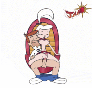 Cartoon Sex Jetsons Judy Porn - Only George can make Judy's boobs to bounce so intense! â€“ Jetsons Cartoon  Sex