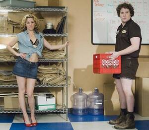 Elizabeth Banks - The naked truth: Elizabeth Banks, Seth Rogen bare all about 'Porno' â€“  Boston Herald