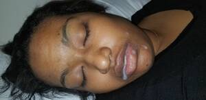 ebony sleeping cumshots - Ebony mouth drunk sleep cumshot | MOTHERLESS.COM â„¢