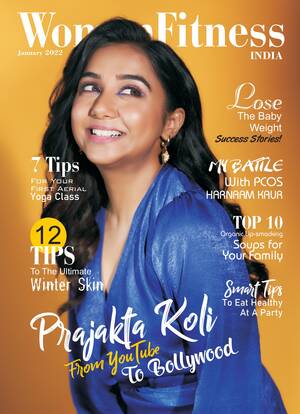 indian housewife prajakta nude - Women Fitness India Magazine - January 2022 - Prajakta Koli - Nude Art  Magazines