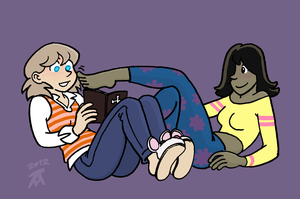 Lesbian Cartoon Foot Porn - Dumbing of Age - SLASH CONTEST: Tardy the Second