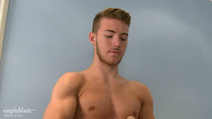 huge hung cocks - Hung Footballer George Shows his Ripped Body, Huge Cock & Shoots a Mile!