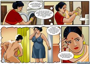 horny indian cartoon - ... Slutty Indian mom gets doggystyled by a horny guy - Picture 3