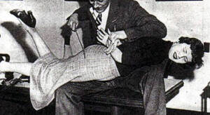 1950s spanking bare bottom - More 1950s spanking | A Voice in the Corner