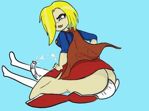 Deviantart Supergirl Porn - Supergirl facesitting anon by MrWiggly89 on DeviantArt