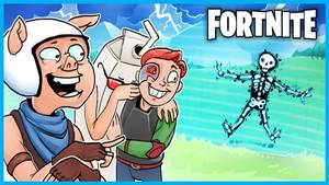 All Stars Battle Royale Porn - TRAPPING HIM IN THE STORM FOR THE WIN!! - Fortnite: Battle Royale Funny  Moments!