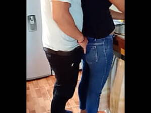 Groping Wife Porn - At Home Exciting And Groping My Wife In The Kitchen - xxx Mobile Porno  Videos & Movies - iPornTV.Net