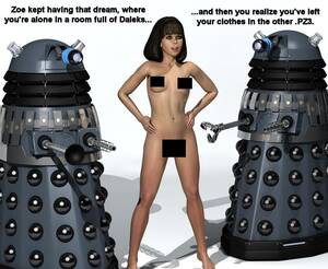 3d Dalek Porn - Zoe Heriot and Daleks gag 1 by Cage
