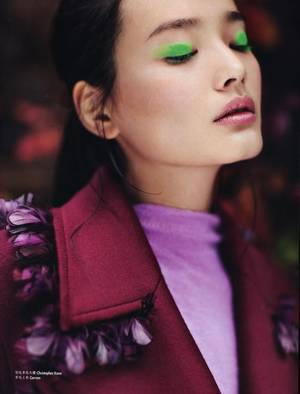 green eyes asian nude - Elle Hong Kong - Naked Berry