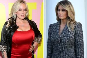 Atm Porn Stars Who Have Done - Ex-porn star Stormy Daniels brands former First Lady Melania Trump a 'vapid  b****' in vile public comments on model | The US Sun