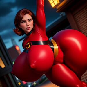 Incredibles Porn Big Boobs - Rule 34 - ai generated big breasts bodysuit breasts brown hair brunette  hair elastigirl giant breasts helen parr heroine huge breasts jackd22 large  breasts milf pixar superheroine the incredibles wide hips | 8233637