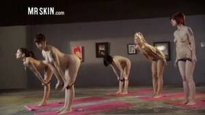 naked celebrities showing pussy - Celebrities stretch that pussy out in hot nude yoga