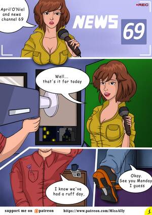 April Oneil Lesbian Cartoon Porn - News 69 1 - April O'Neil comic porn | HD Porn Comics