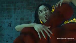 flash 3d porn - Flash bangs the most perfect 3D chick in the dark alley - Cartoon Porn