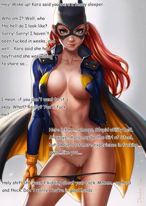 Female Superhero Porn Captions - Part 2 of Being Supergirl's boyfriend. Batgirl ends up in your apartment  one morning, and she's got a favour to ask of you... [Artist Dandonfuga]  [Horny female] [Superhero] [Sharing Boyfriend] [Wholesome] [DC] [