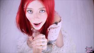 Most Beautiful Redhead Blowjob - Most Beautiful Redhead Ever BLOWJOB FINISH Cumshot POV Rainy Storm - EPORNER