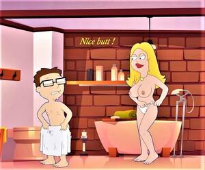 American Dad Francine And Steve - Hentai Busty â€“ american dad breasts erect nipples francine smith glasses  panties steve â€“ Hentai Busty