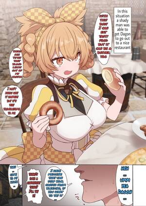 impregnation toon xxx - I want to impregnate Dagon-chan comic porn | HD Porn Comics