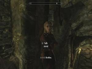 Astrid Porn Sex - Skyrim: Sex With Astrid (Testing Her Loyalty To Her Husband)