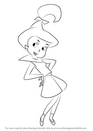 Judy Jetson And Daddy Porn - How to Draw Judy Jetson from The Jetsons - DrawingTutorials101.com |  Cartoon art drawing, Drawings, Cartoon drawing tutorial