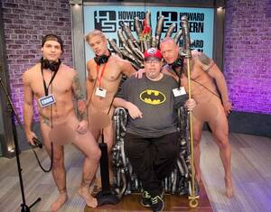 Howard Stern Porn - Howard Stern Show Features 3 Naked Gay Porn Star Alam Wernik, Aaron Savvy &  Eddie Danger