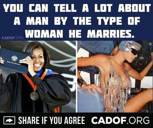 Michelle Obama Captions - Michelle Obama v whoever-she-is Trump, the obvious trophy: but I