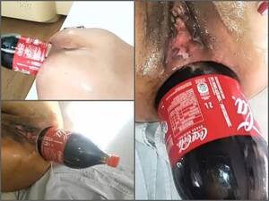 amateur fist bottle - Anal Bottle Tube | Amateur Fisting - Big Ass Latina MIlf Colossal Cola  Bottle Deep In Big Anus