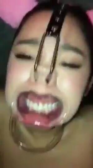 asian mouth gag - Nose hook, mouth gag - ThisVid.com