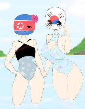 North Korea Porn Ladies - Rule34 - If it exists, there is porn of it / flawsy, north korea  (countryhumans), south korea (countryhumans) / 4704849