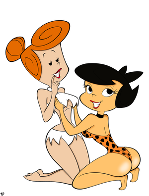Flintstones Wilma And Betty Rubble Porn - Wilma Flintstone and Betty Rubble have fun in lezzies game â€“ Flintstones  Hentai