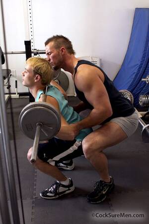 Gym Coach Gay Porn - Gay trainer shows real hard sex for his gym partner