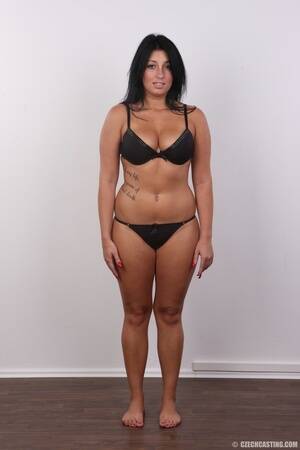 chubby black hair - Chubby sexy chick with black hair shows off - XXX Dessert - Picture 3