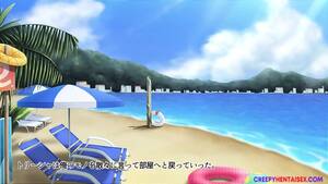 black bitch beach - Black Bitch Sucks Dick On The Beach - EPORNER