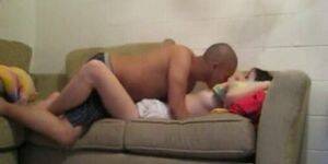 asian pussy fucked on the couch - Amateur asian pussy gets fucked on the sofa - Tnaflix.com