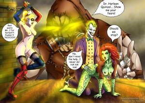 Batman Arkham Cartoon Porn - Arkham Asylum- Justice Hentai - Porn Cartoon Comics