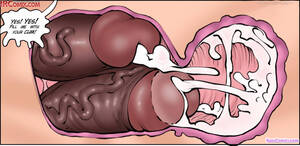 Double Vaginal Cartoon - You'll be doing more double vag in the future