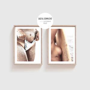 bottomless nude beach voyeur - Nudgee Beach - Etsy