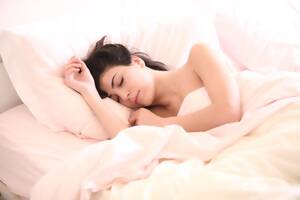 free sleeping porn galleries - Woman Sleeping on Mattress Covered With Blanket Â· Free Stock Photo