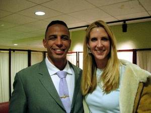 marine - Cpl. Matt Sanchez, a USMC reservist, was recently feted at the CPAC  conference where Ann Coulter made her â€œfaggotâ€ joke. Sanchez has been on  all the ...