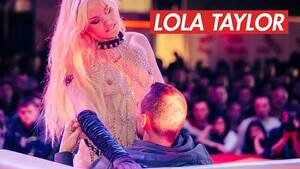 Blowjob On Stage - Lola Taylor on Stage Live Show & outside Blowjob